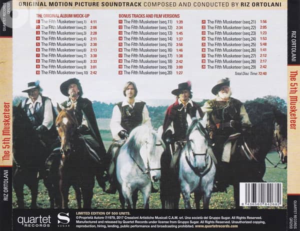 The 5th Musketeer ( RARE LIMITED EDITION ) 1