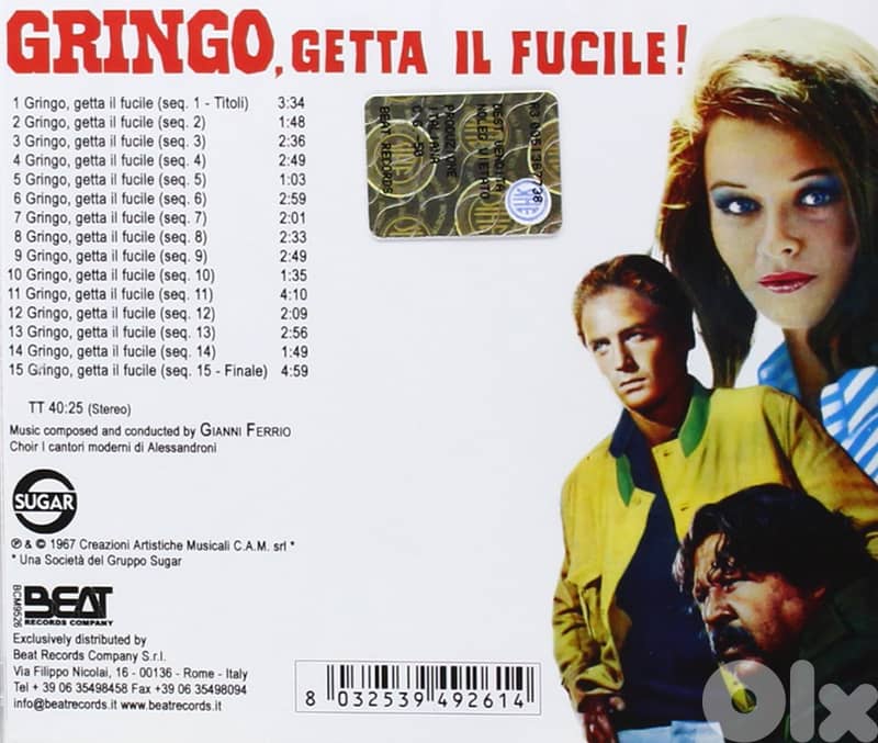 Gringo, Getta Il Fucile ( RARE LIMITED EDITION ) 1