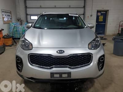 Kia Sportage 2018 Silver 4-wheel drive clean carfax