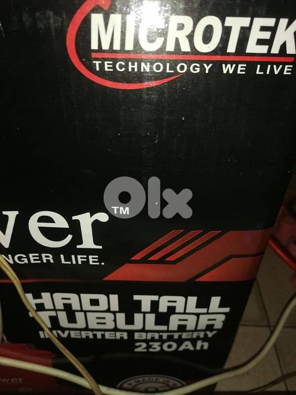 Aps&ups 1000va + بطارية ٢٣٠ امبير 4