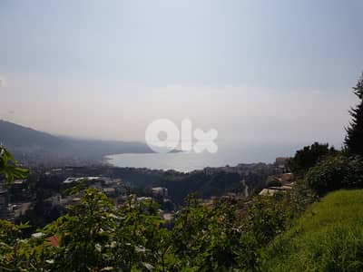 Land for sale Fatqa-Adma Keserwan | 865sqm | Sea & Mountain View