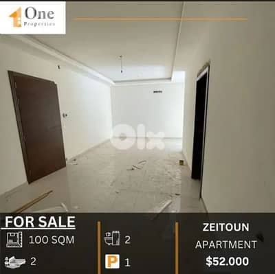 APARTMENT FOR SALE IN ZEITOUN