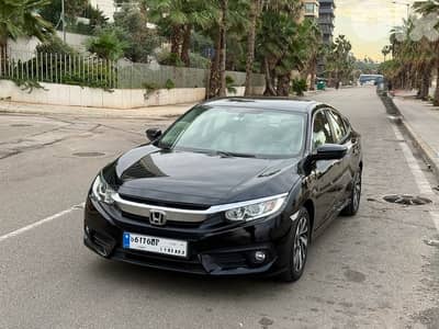 Honda Civic 2017 مصدر شركه لبنان (tewtel) super clean meshye 86000km