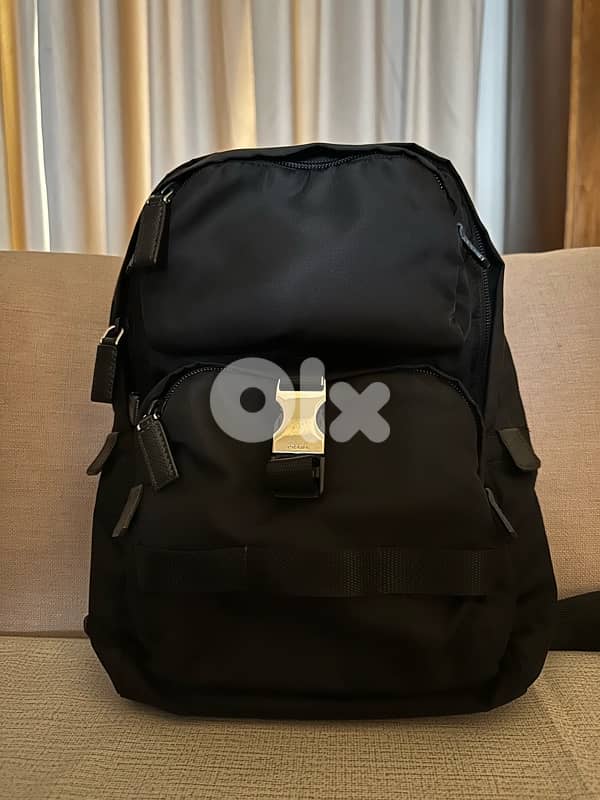 Prada Tessuto Padded Backpack Size Small. 2