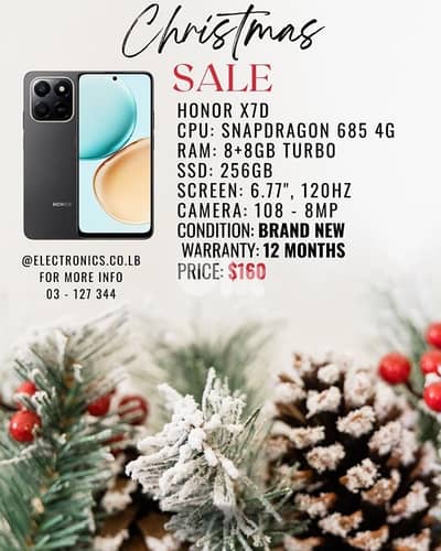 HONOR X7D