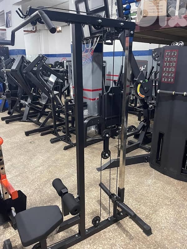 Lat / row machine plate loaded new 4