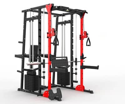 Multifunctional machine new smith squat leg press t bar in one machine
