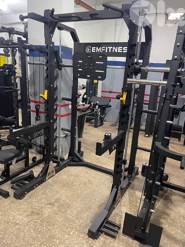 Multifunctional machine new smith squat leg press t bar in one machine 1