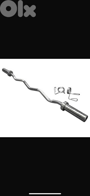 Ez curl barbell new