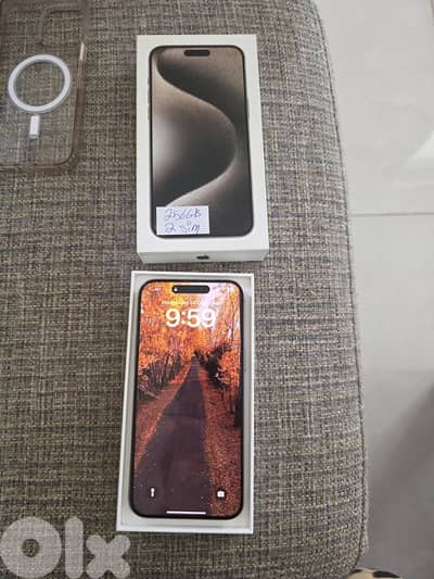 iphone 15 pro max 256 gb titanium