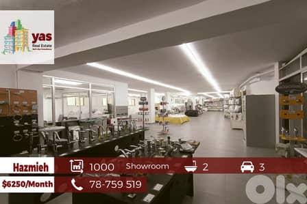 Hazmieh 1000m2 | Showroom | Rent | Accessible | Prime Location |AA/BA