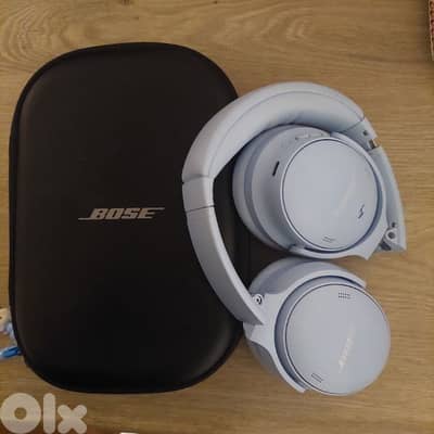 bose quietcomfort bluetooth headphones blue