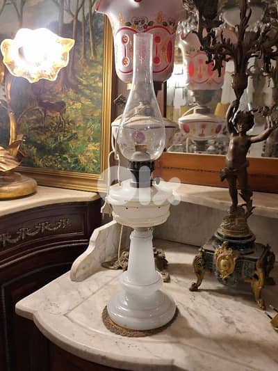 europian opaline lantern