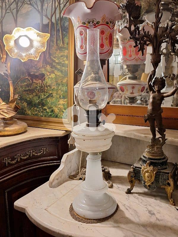 europian opaline lantern 1