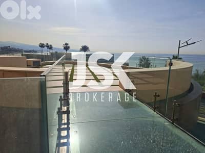 L19981 - Apartment with Terrace & Sea View For Sale in Raouche