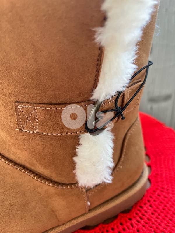 COMFY WINTER SUEDE BOOTS UGG STYLE 1
