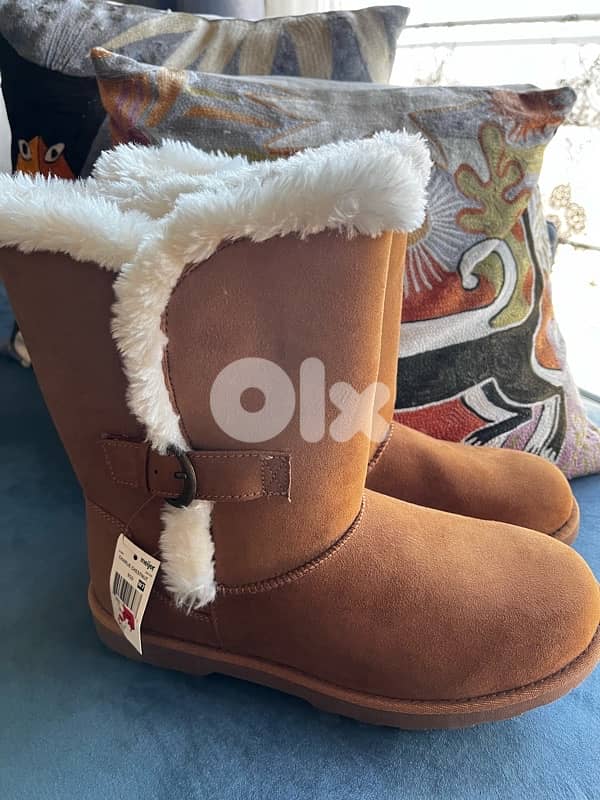COMFY WINTER SUEDE BOOTS UGG STYLE 4