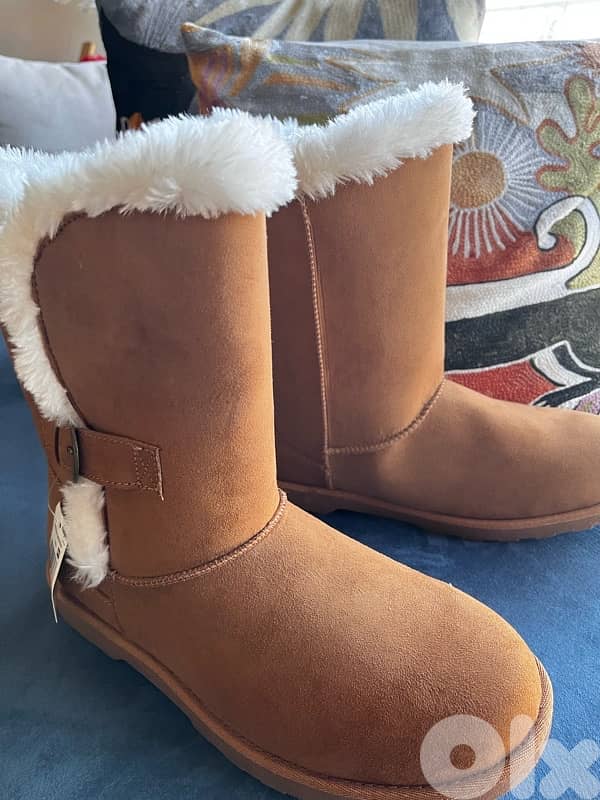 COMFY WINTER SUEDE BOOTS UGG STYLE 5