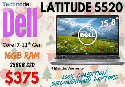 Dell 5520 Core i7 11th Gen Laptop