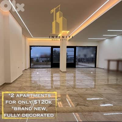 Apartment for sale in Baissour, Aley شقة للبيع في بيصور، عاليه
