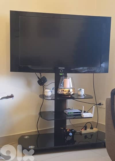 TV unit with stand for sale in good condition