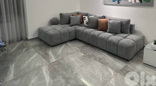 Brand New Modern Light Gray Corner Sofa – Stylish & Comfortable