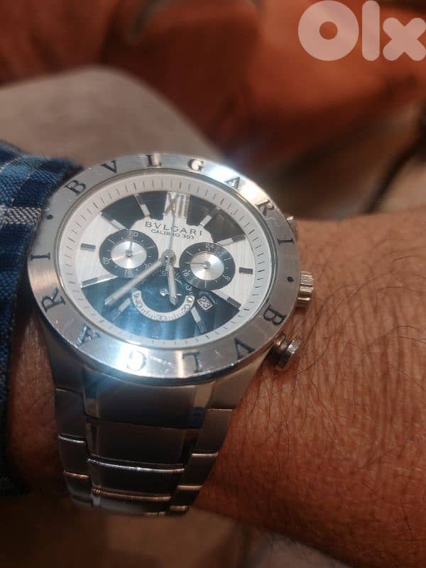 BVLGARI. watch size 44 5