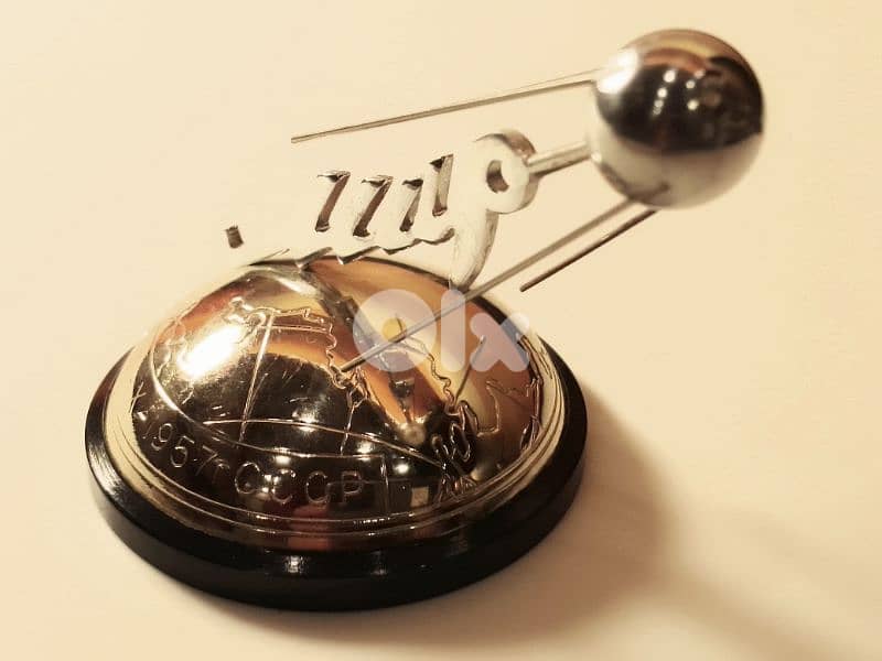 Rare VINTAGE USSR soviet SPACE MODELS SPUTNIK MIR SATELLITE 1957 1