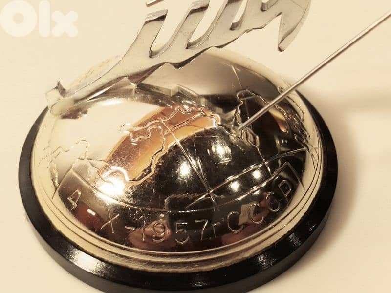 Rare VINTAGE USSR soviet SPACE MODELS SPUTNIK MIR SATELLITE 1957 3