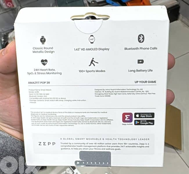 Amazfit Pop 3R black 1