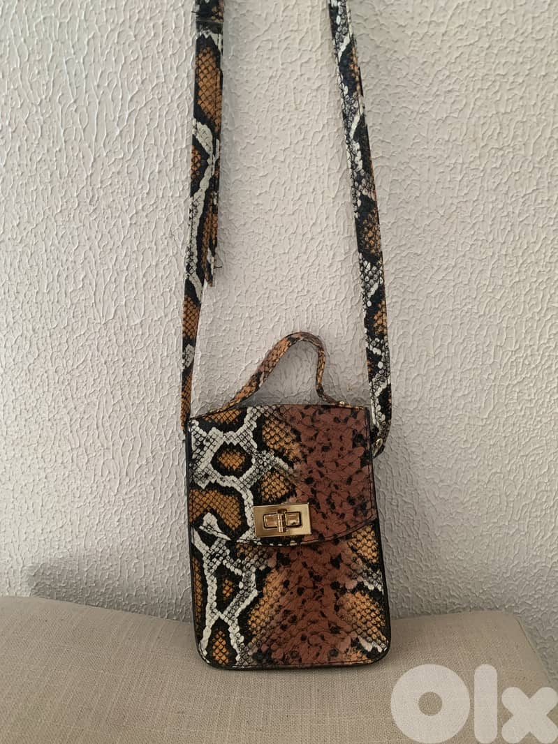 snakeskin color  crossbag 1
