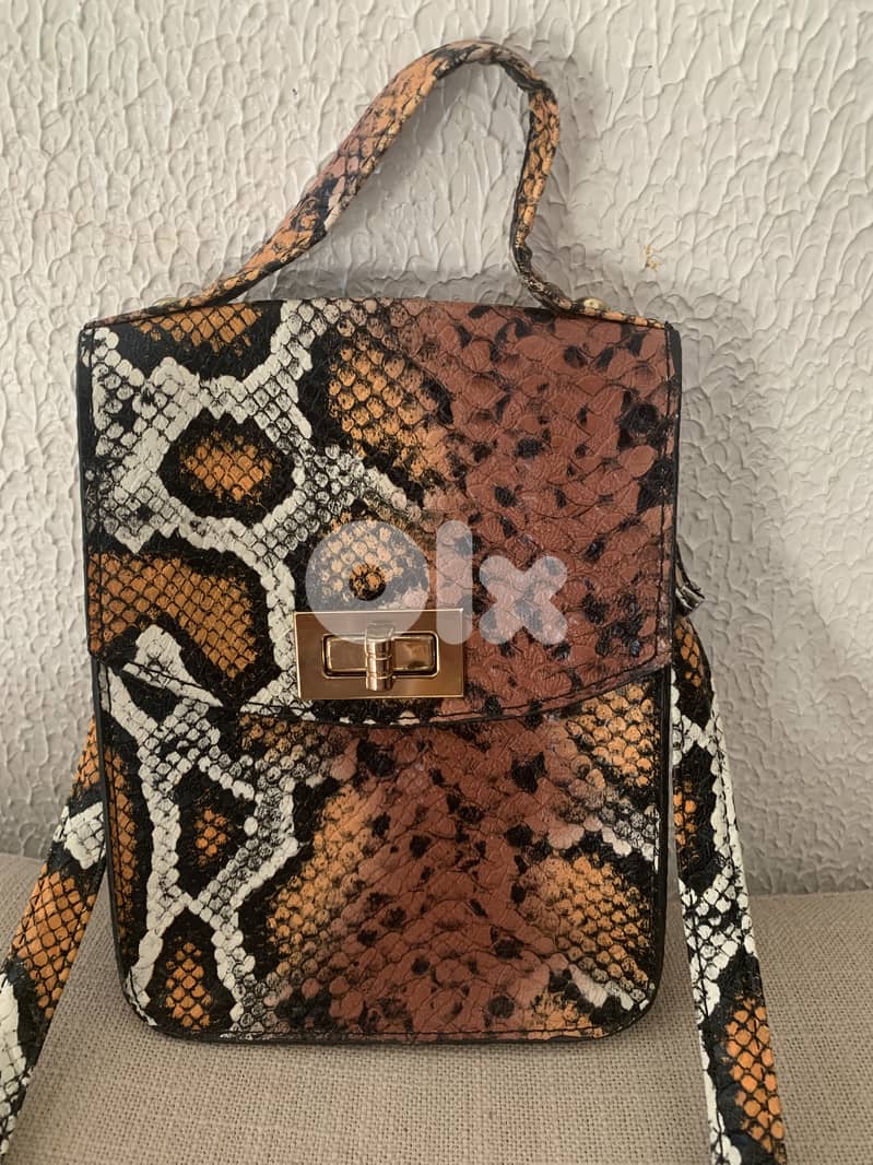snakeskin color  crossbag 2