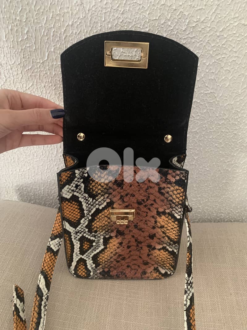 snakeskin color  crossbag 5