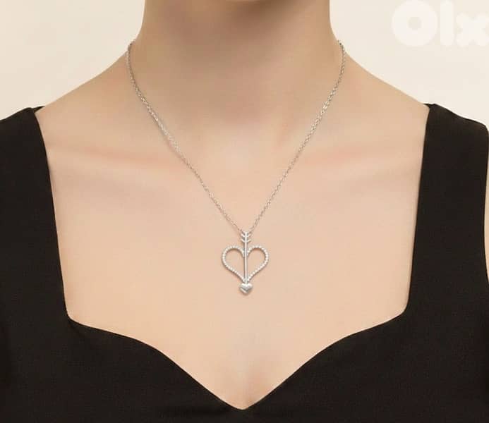 New silverS925 plated waterproof necklaces 2