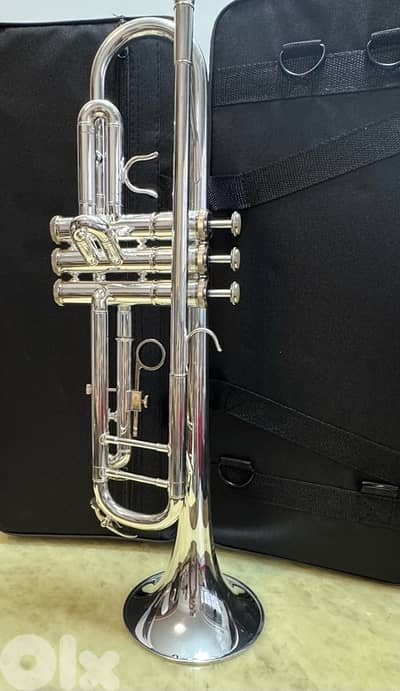 trumpet new silver plated ( yamaha copy)