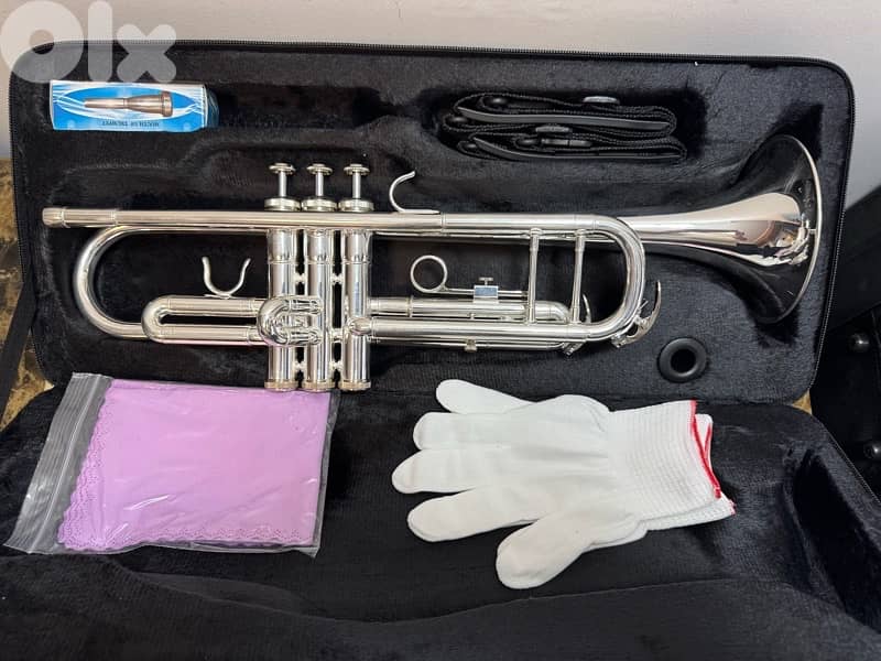 trumpet new silver plated ( yamaha copy) 3