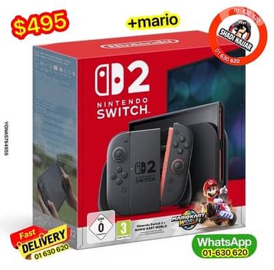 Nintendo Switch 2 + Mario $495