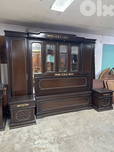 غرفة نوم خشب زان