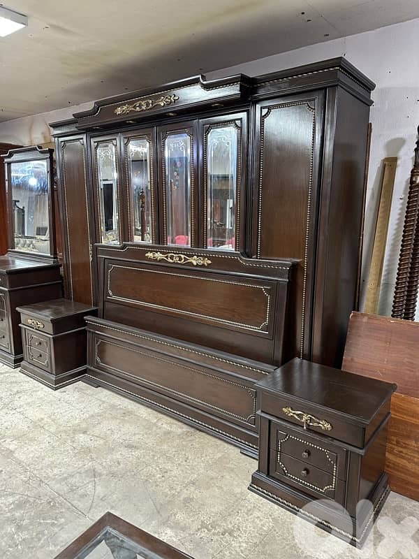 غرفة نوم خشب زان 5