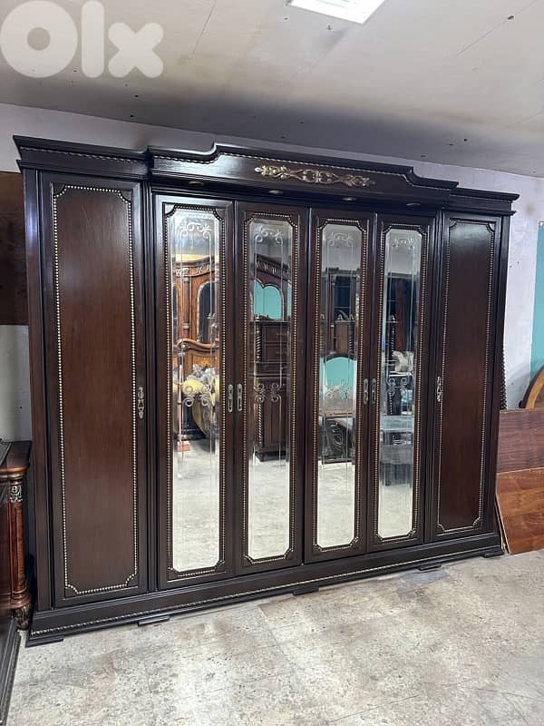 غرفة نوم خشب زان 6