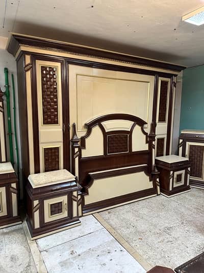 غرفة نوم مصرية خشب زان