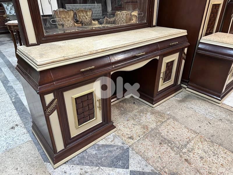 غرفة نوم مصرية خشب زان 8