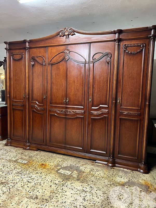 غرفة نوم خشب زان 3