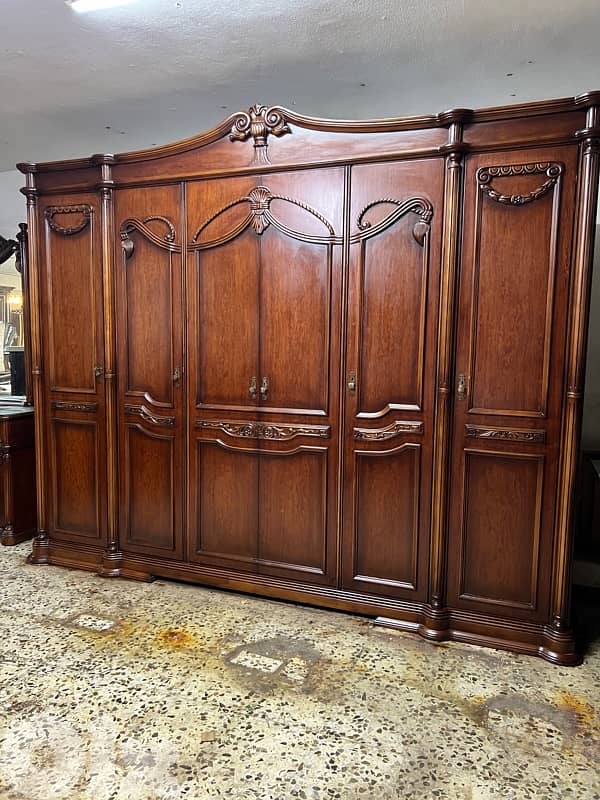 غرفة نوم خشب زان 5