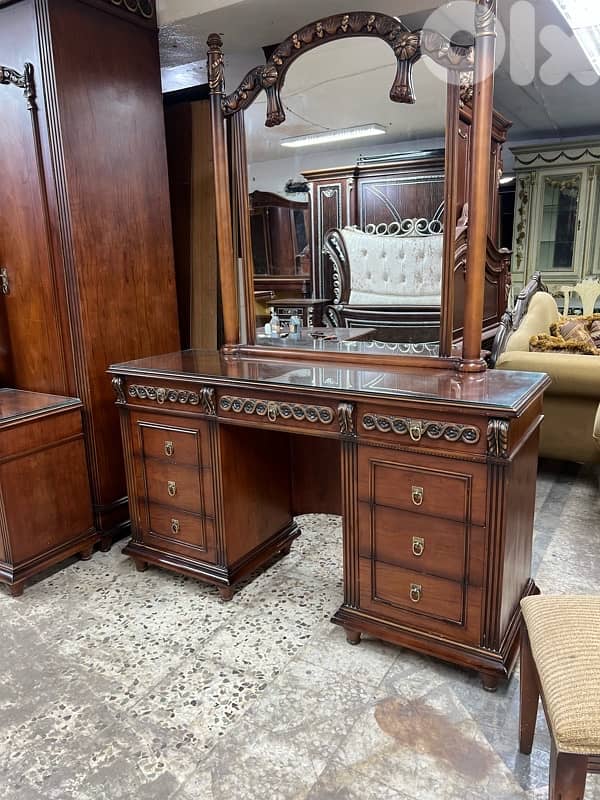 غرفة نوم خشب زان 4