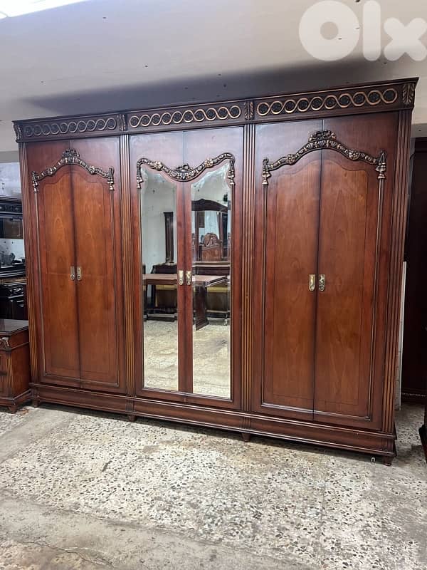 غرفة نوم خشب زان 5