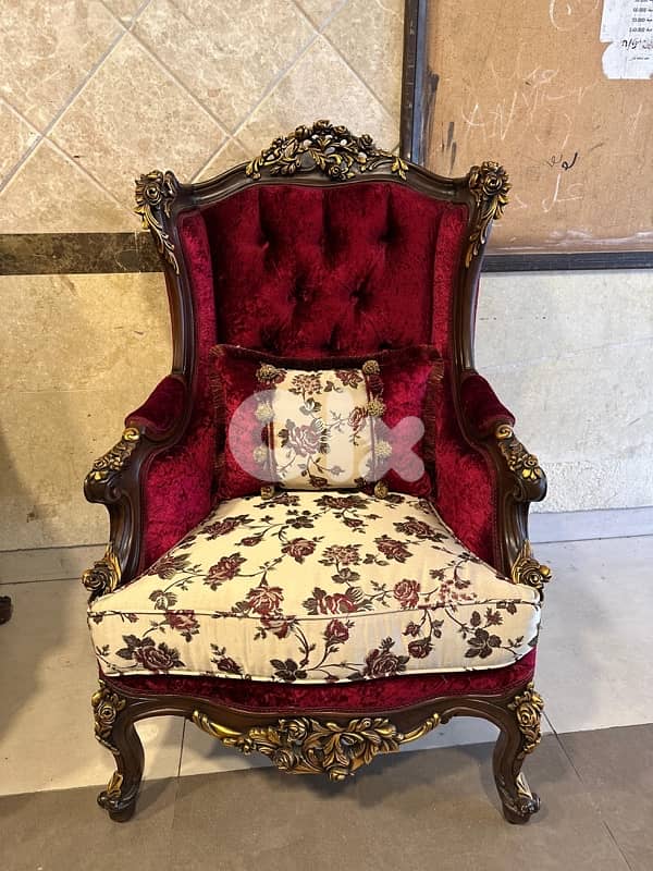 صالون شغل مصر خشب زان حفر يد 4