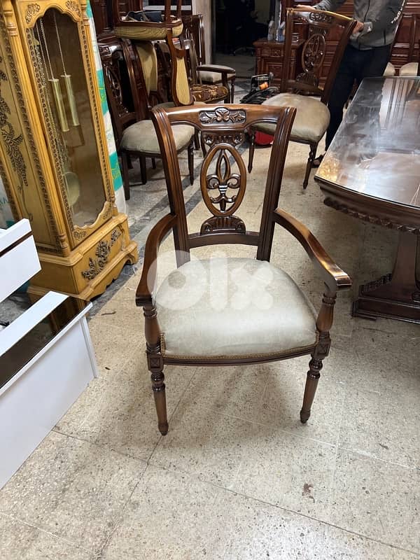 غرفة سفرة خشب زان 11