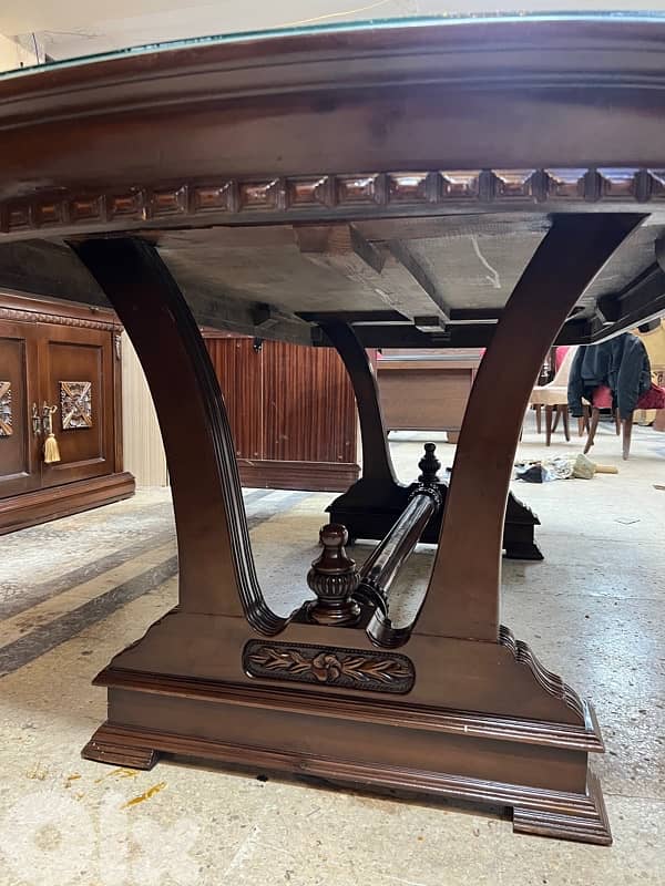 غرفة سفرة خشب زان 12