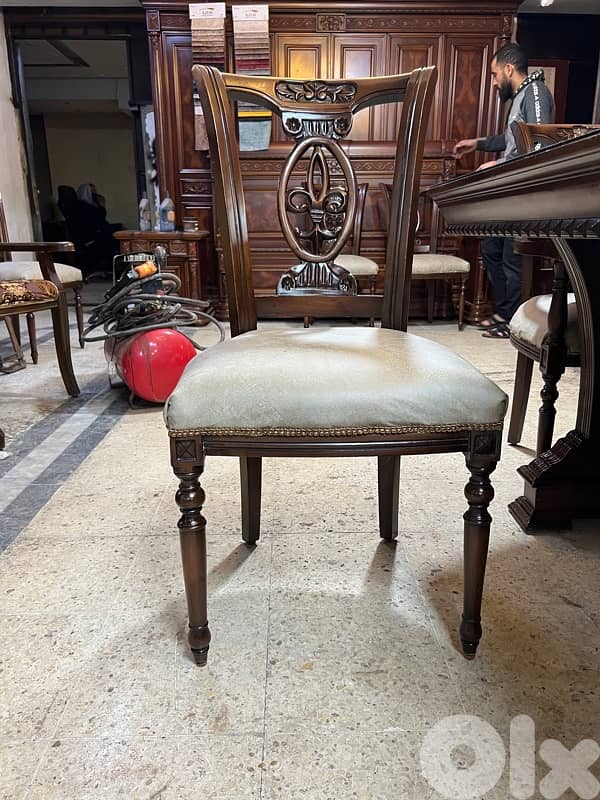 غرفة سفرة خشب زان 13